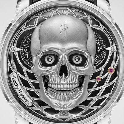 Lucky Harvey ZLS204 - Aut - technical dial, macro, luxury