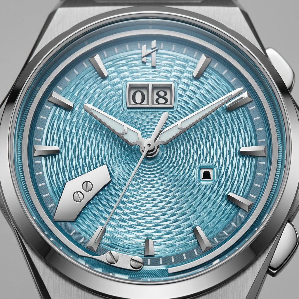 Lucky Harvey ZLS403 - Men - dial macro texture, horology detail