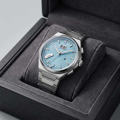 Lucky Harvey ZLS403 - Men - luxury watch presentation box