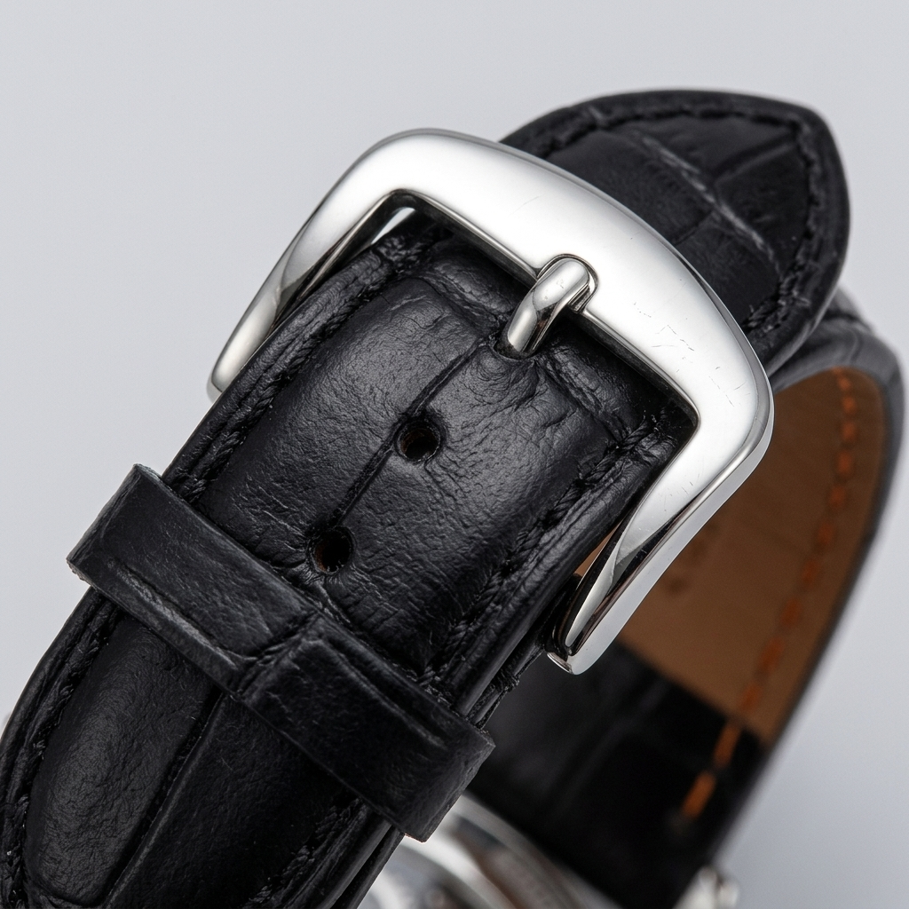 MERKUR Tourbillon - strap and buckle detail