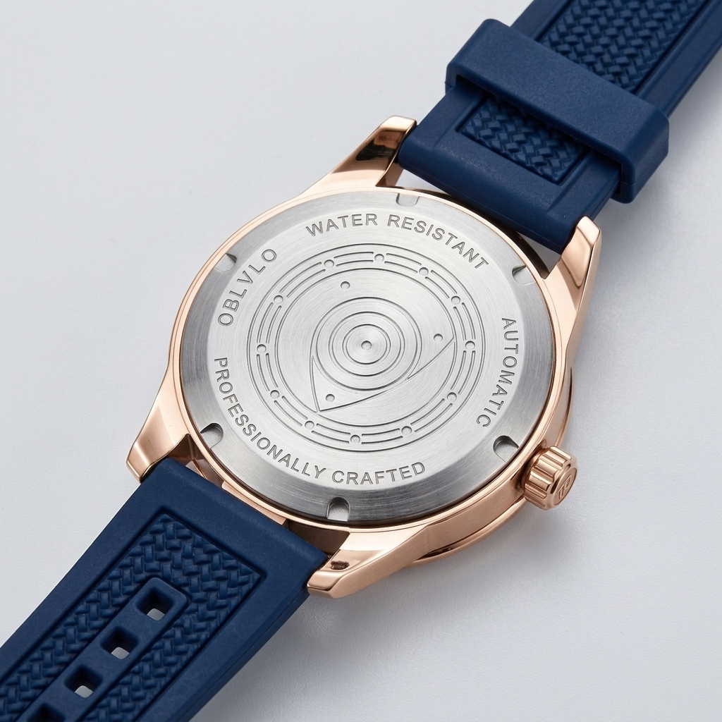 OBLVLO TM-GF - caseback detail