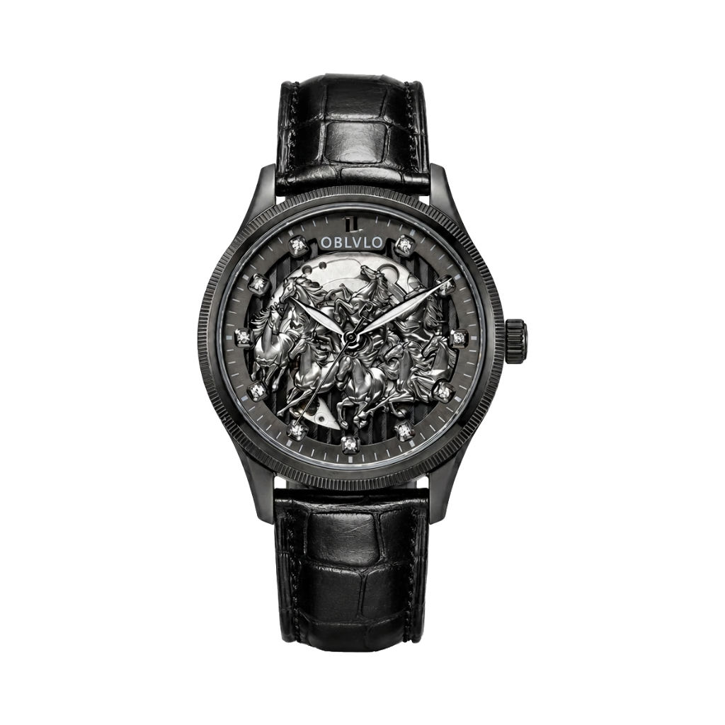 OBLVLO VMH - black front view packshot