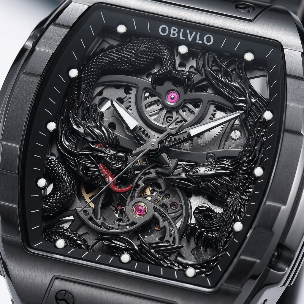 OBLVLO ZM-PH - dial macro detail