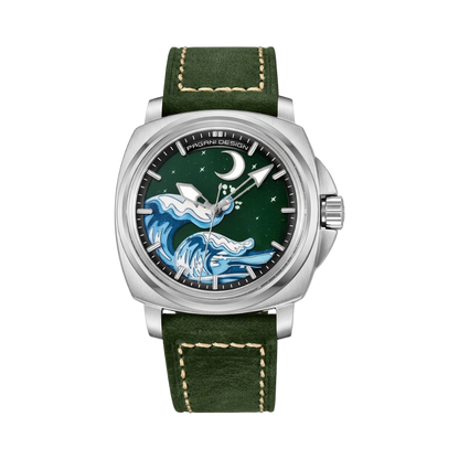 PAGANI DESIGN PD-YS014 - green dial front view packshot