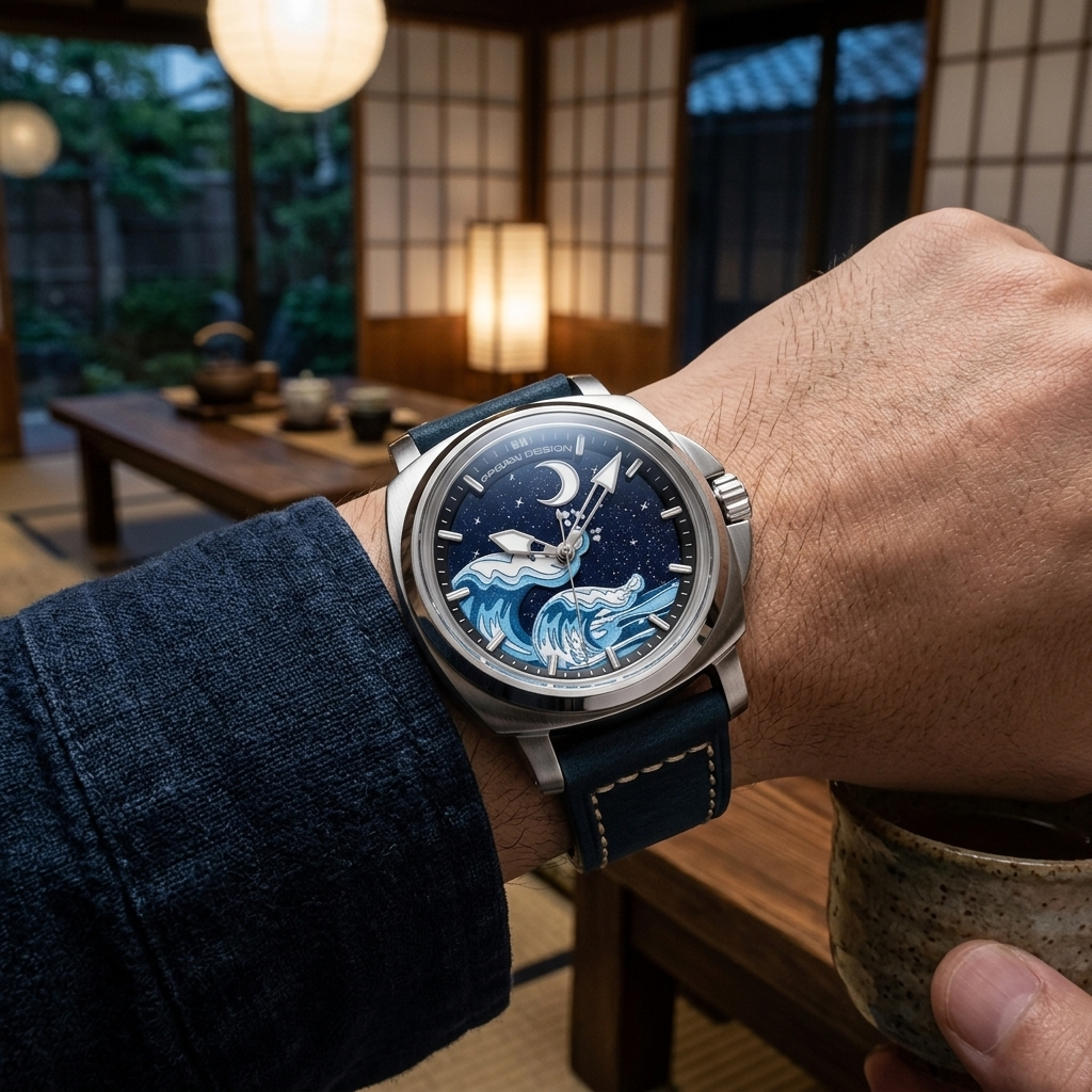 PAGANI DESIGN PD-YS014 - wrist shot lifestyle