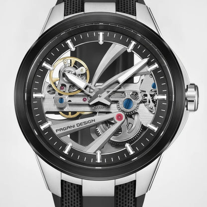 Pagani Design PD-YS030 - dial macro detail