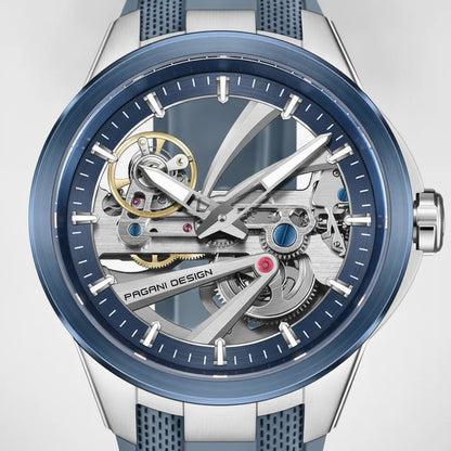 Pagani Design PD-YS030 - dial macro detail