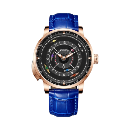 PINDU 6652 - black dial front view packshot