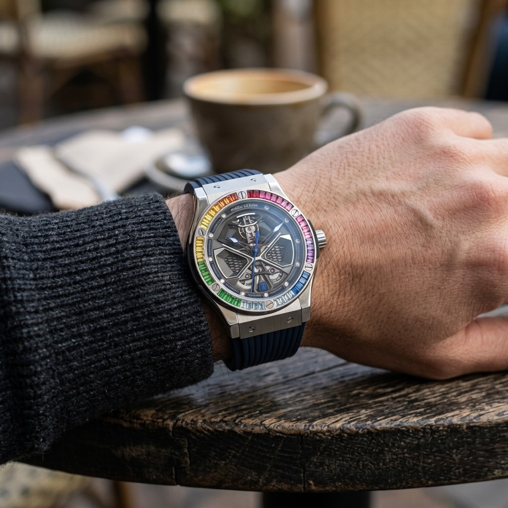 PINDU P6552 - wrist shot lifestyle