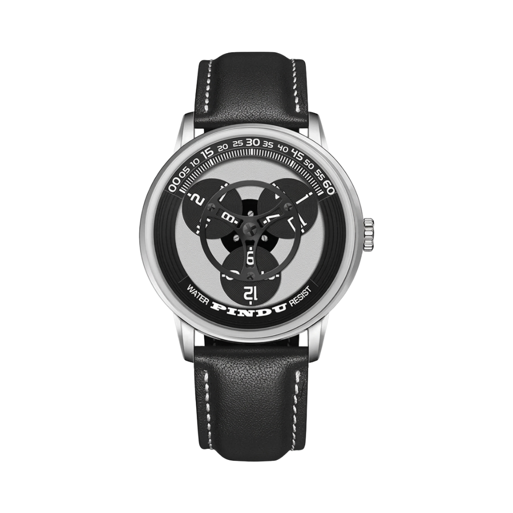 PINDU P6618 - black front view packshot