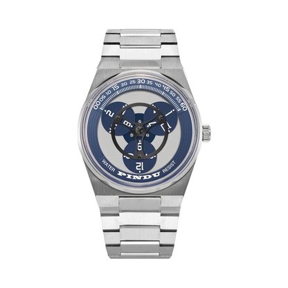 PINDU P6618 - blue dial front view packshot