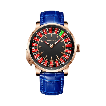 PINDU P6628 - black dial front view packshot