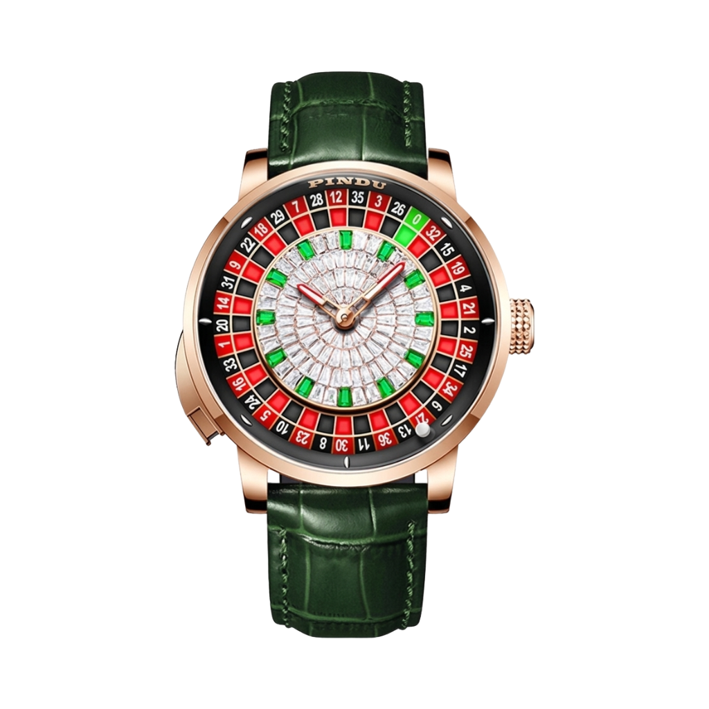 PINDU P6628 - white dial front view packshot