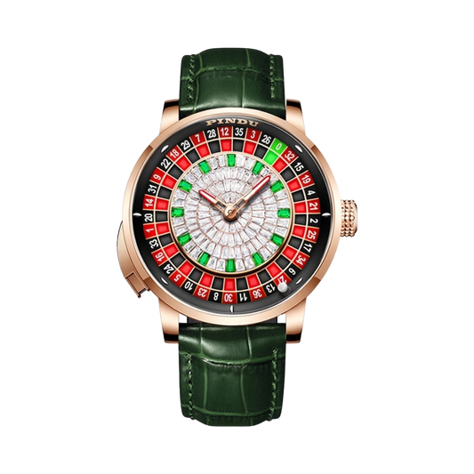 PINDU P6628 - white dial front view packshot