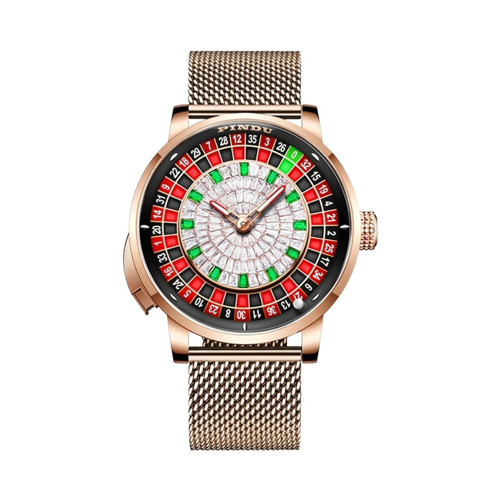 PINDU P6628 - white dial front view packshot