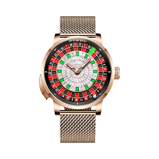 PINDU P6628 - white dial front view packshot