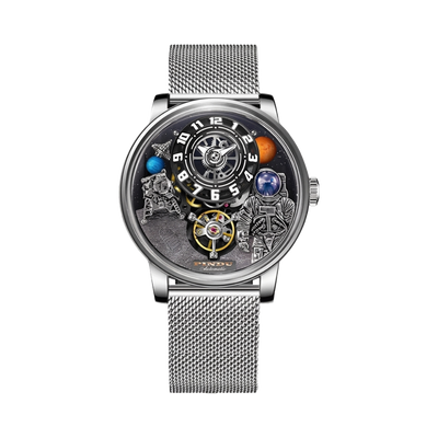 PINDU P6630 - silver front view packshot
