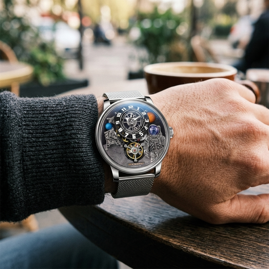 PINDU P6630 - wrist shot lifestyle