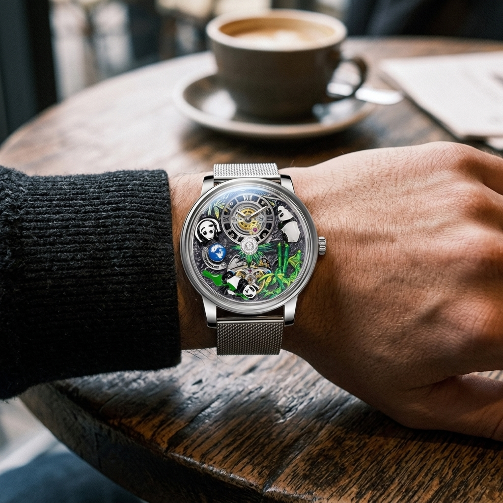 PINDU P6631 - wrist shot lifestyle