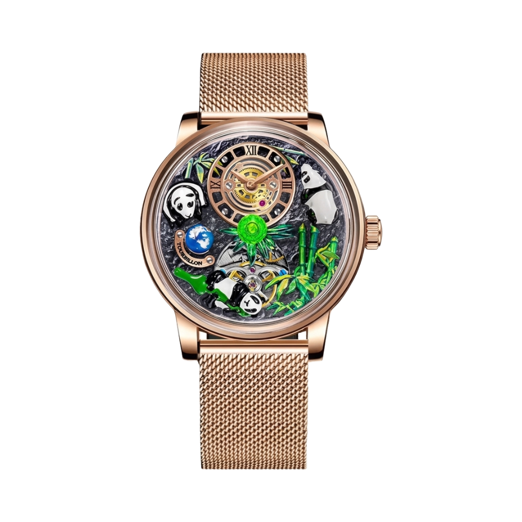 PINDU P6631 - rose gold front view packshot