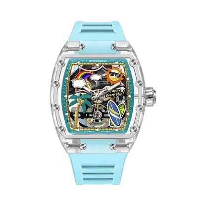 PINDU P6633 - sky blue front view packshot