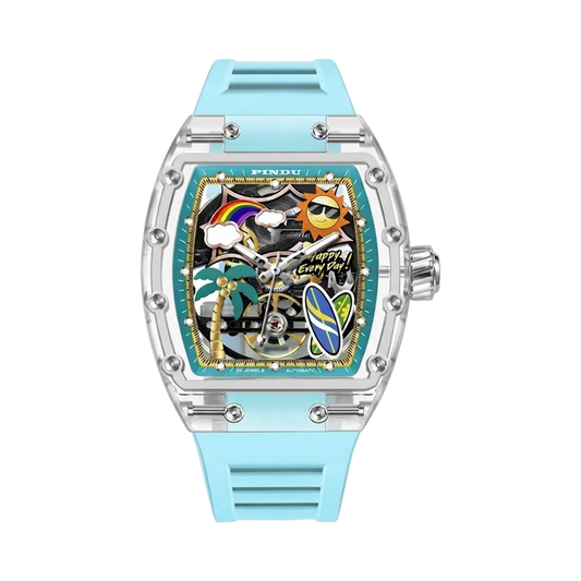 PINDU P6633 - sky blue front view packshot