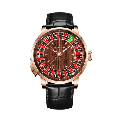 PINDU P6663 - brown dial front view packshot