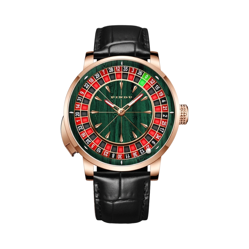 PINDU P6663 - green dial front view packshot