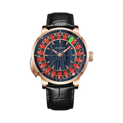 PINDU P6663 - blue dial front view packshot