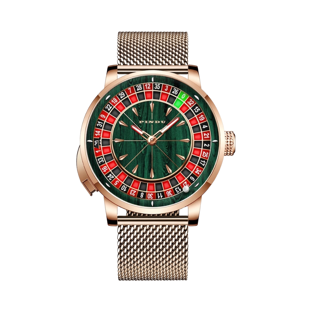 PINDU P6663 - green dial front view packshot