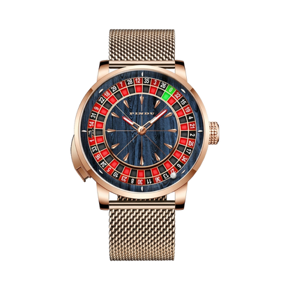 PINDU P6663 - blue dial front view packshot