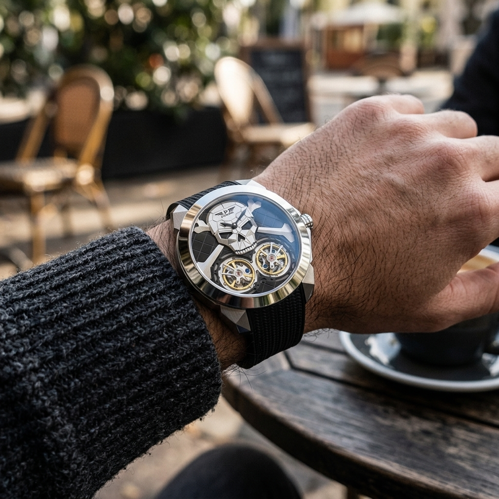 PINDU P6666 - wrist shot lifestyle