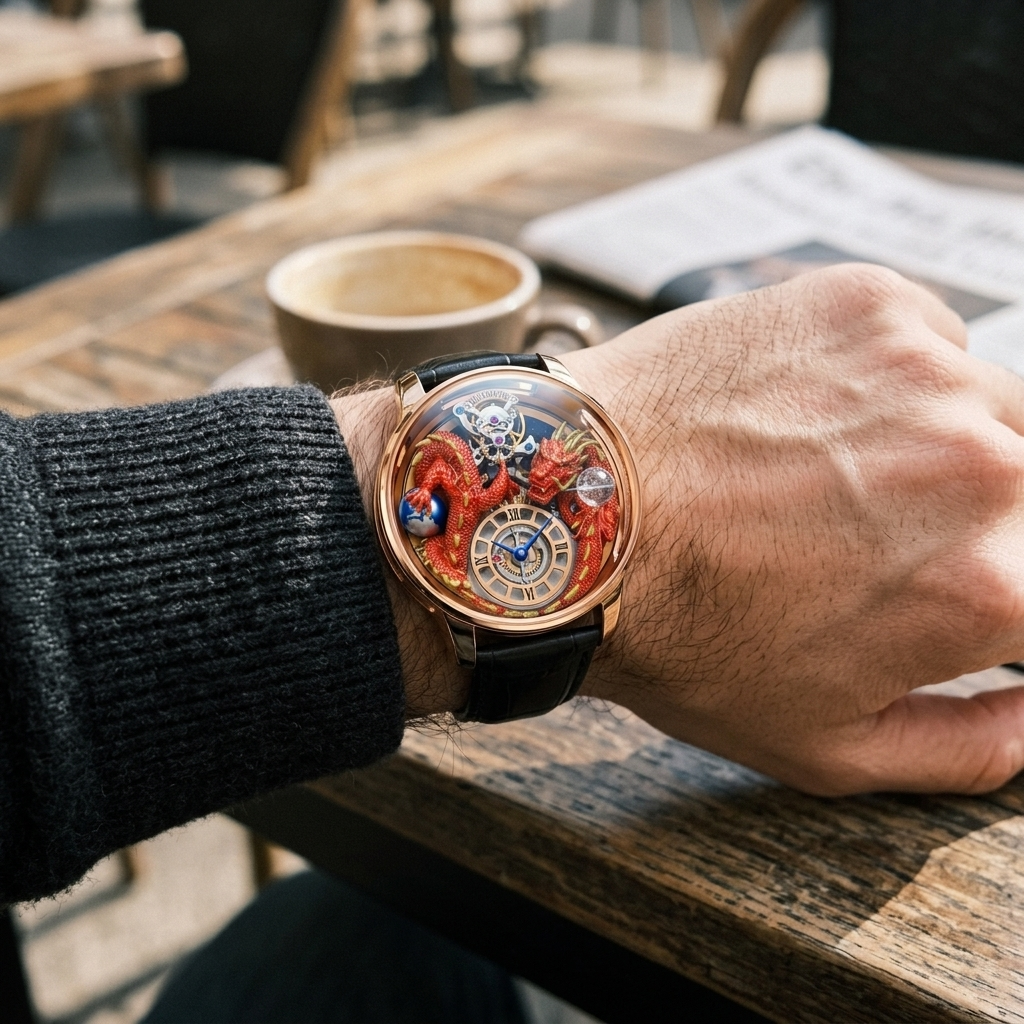 PINDU PD6622 - wrist shot lifestyle