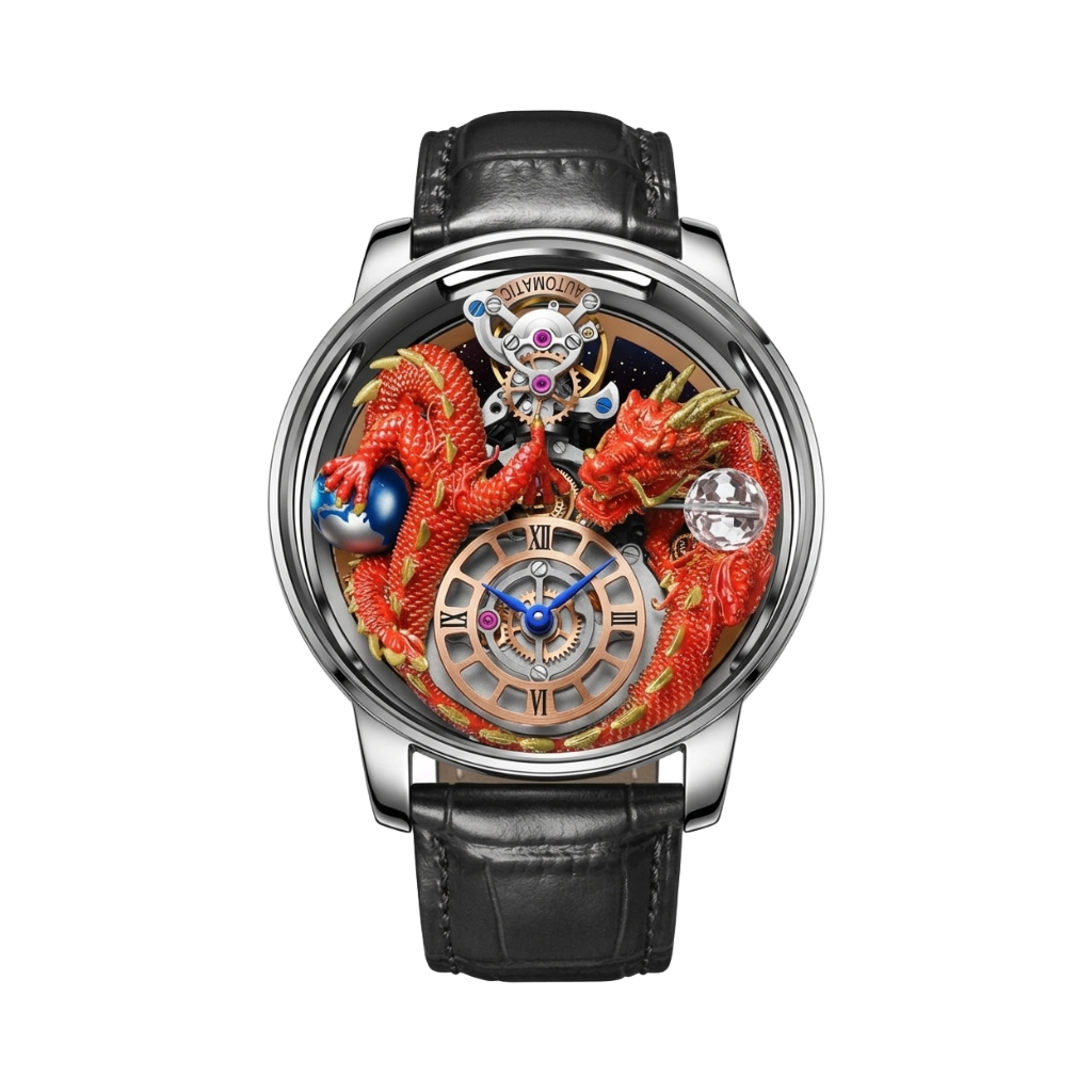 PINDU PD6622 - red dragon front view packshot
