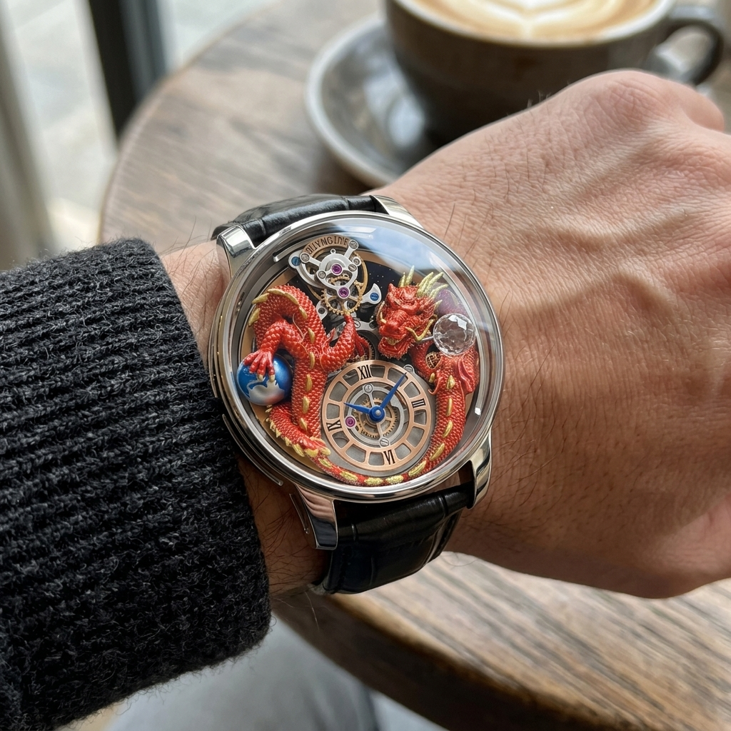 PINDU PD6622 - wrist shot lifestyle