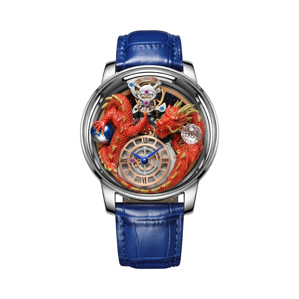 PINDU PD6622 - red dragon front view packshot