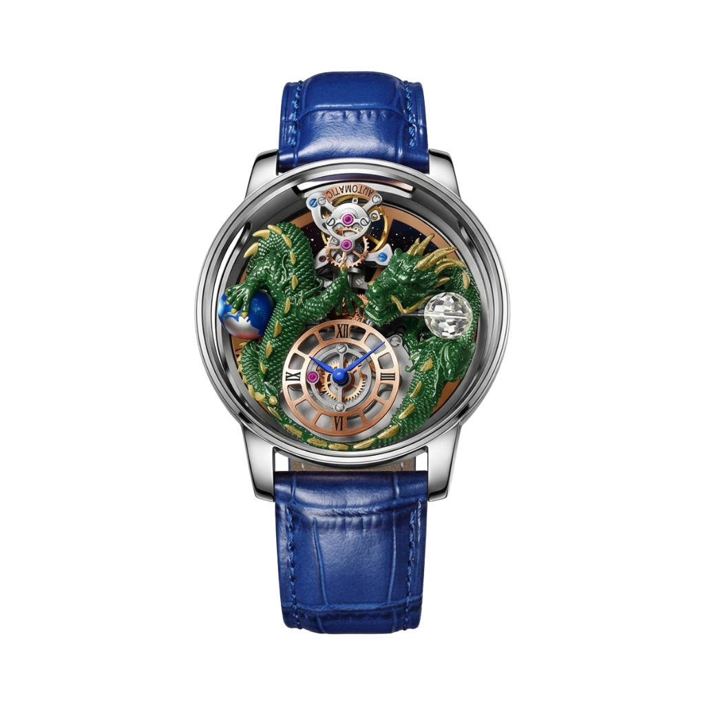 PINDU PD6622 - green dragon front view packshot