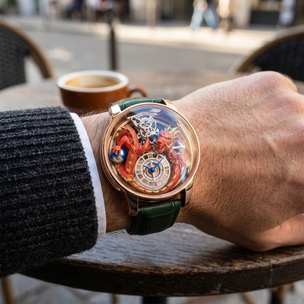 PINDU PD6622 - wrist shot lifestyle