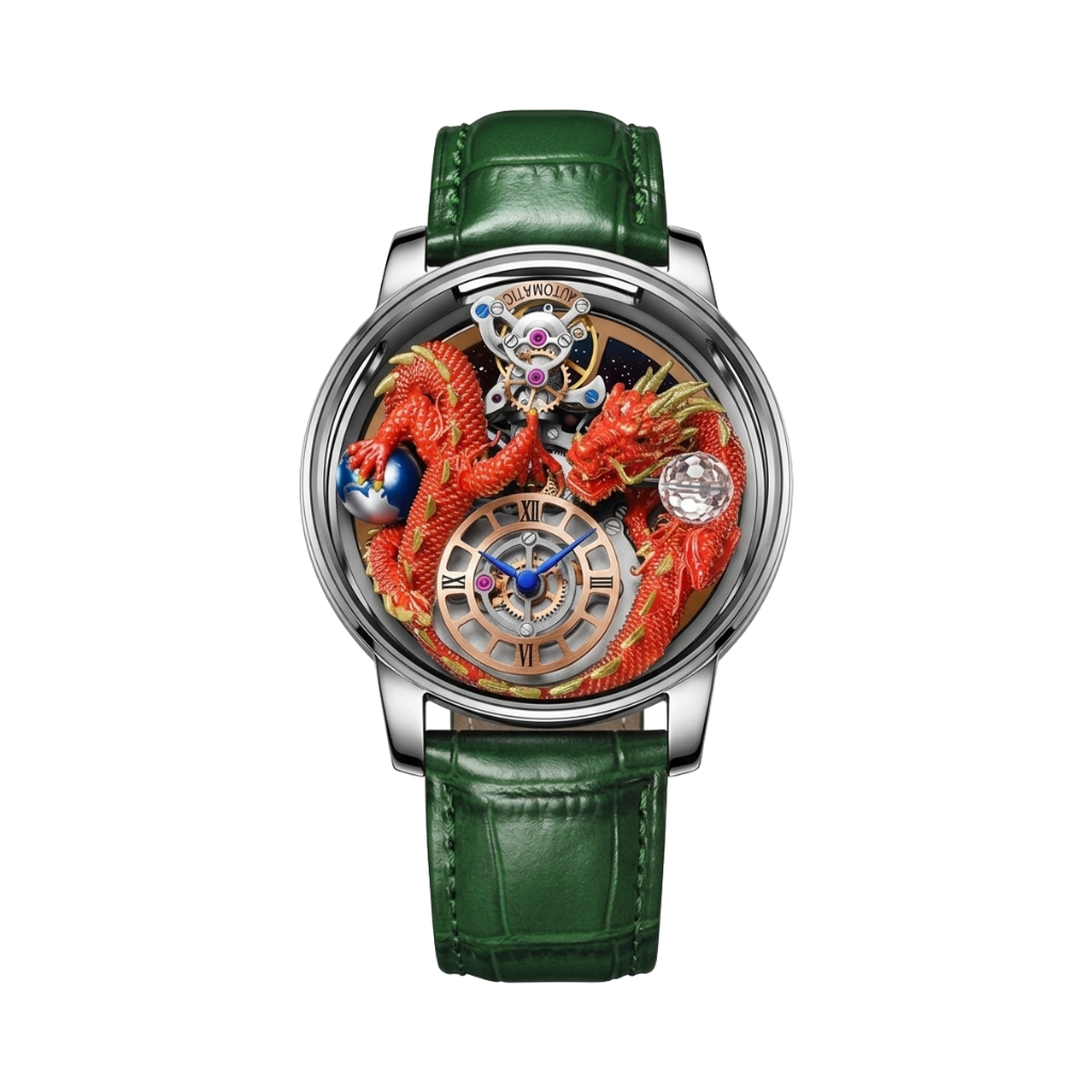 PINDU PD6622 - red dragon front view packshot