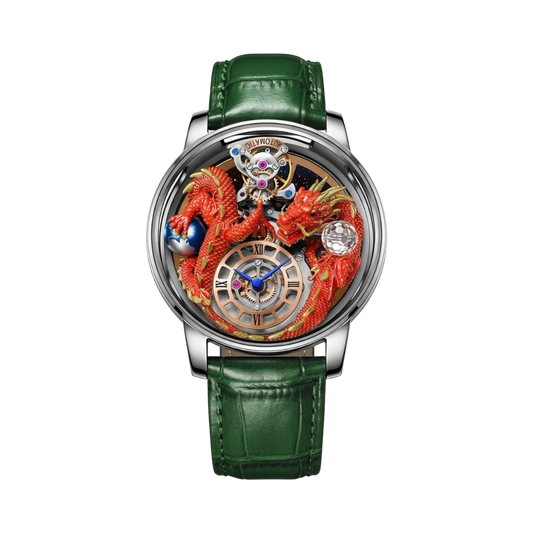 PINDU PD6622 - red dragon front view packshot