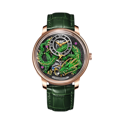 PINDU PD6632 - green dragon front view packshot