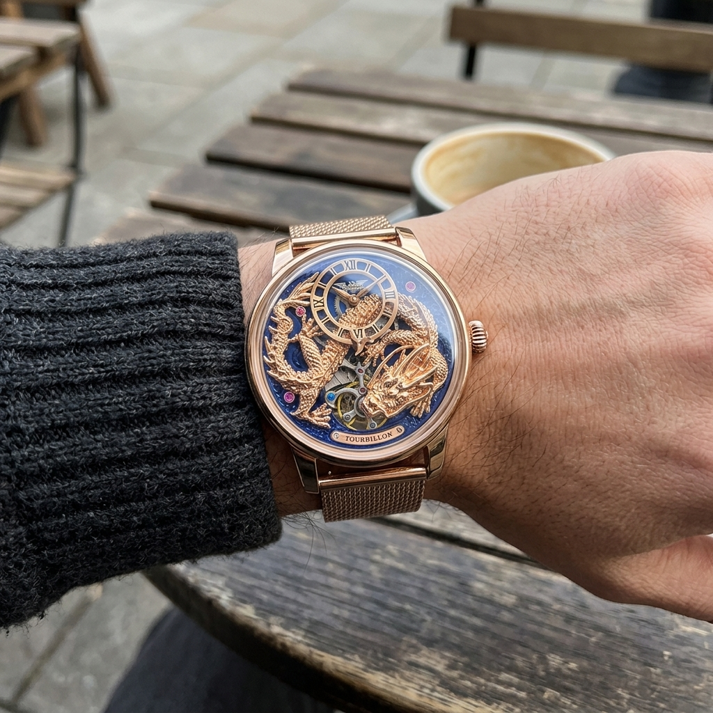PINDU PD6632 - wrist shot lifestyle