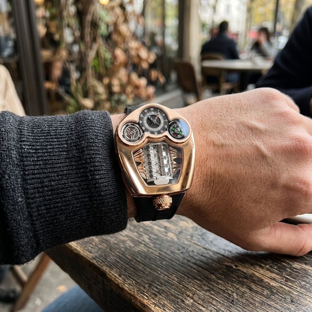 PINDU PD6658 - wrist shot lifestyle