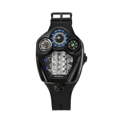 PINDU PD6658 - black front view packshot
