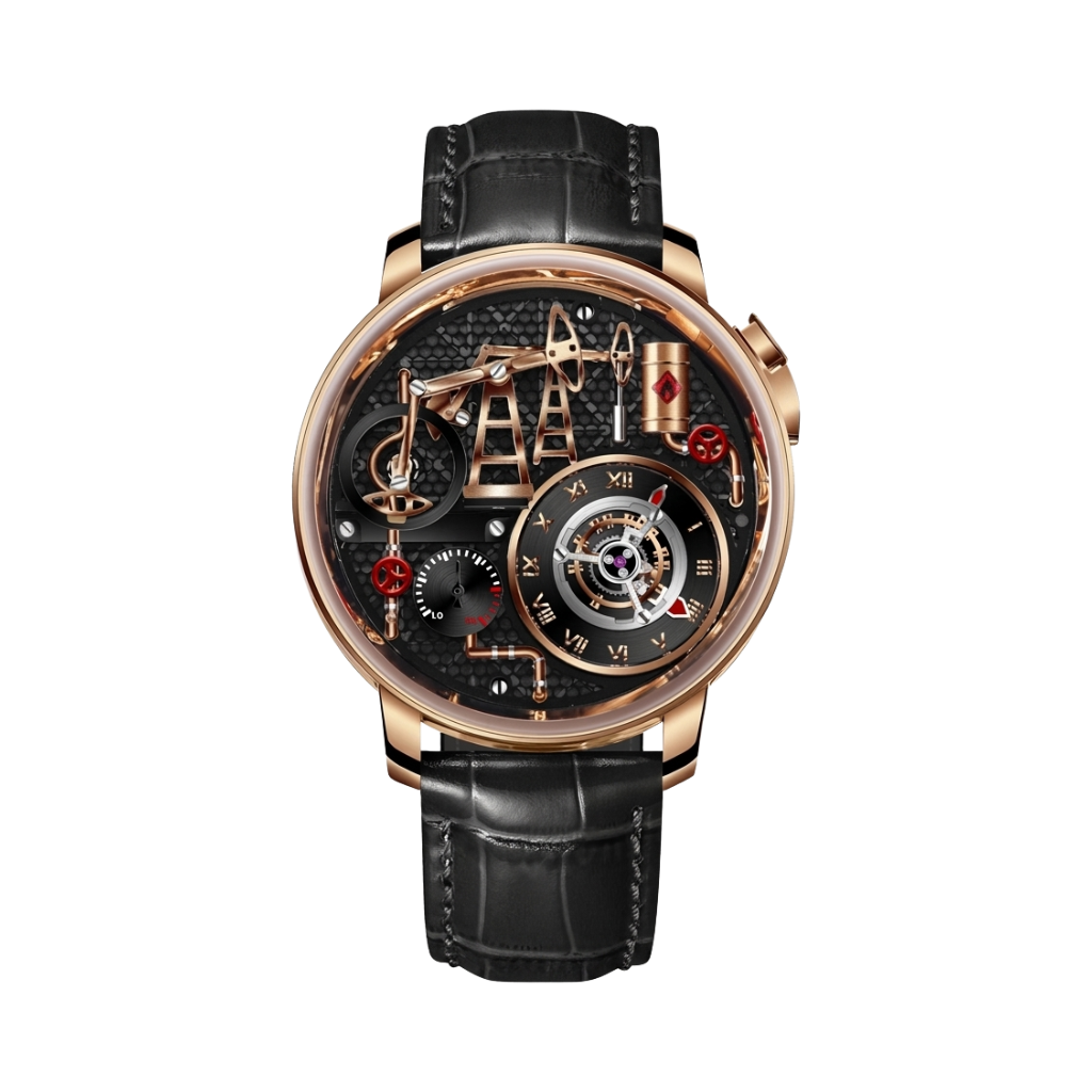 PINDU PD6673 - black strap front view packshot