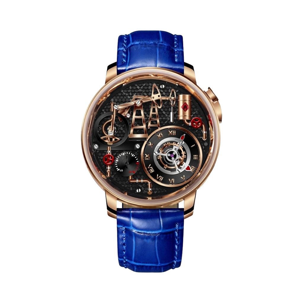 PINDU PD6673 - blue strap front view packshot