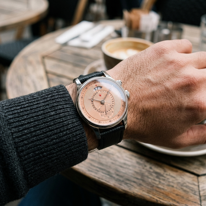 RED STAR Automatic 40mm - wrist shot lifestyle