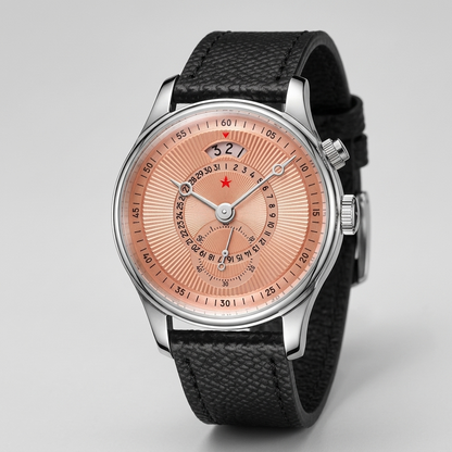 RED STAR Automatic 40mm - three-quarter case view