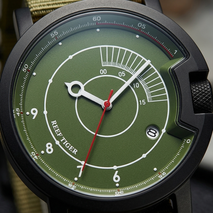 REEF TIGER RGA9035 - dial macro detail