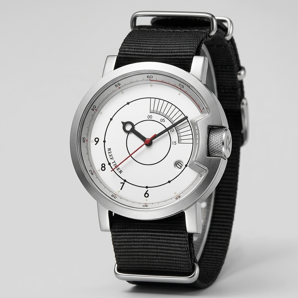 REEF TIGER RGA9035 - three-quarter case view